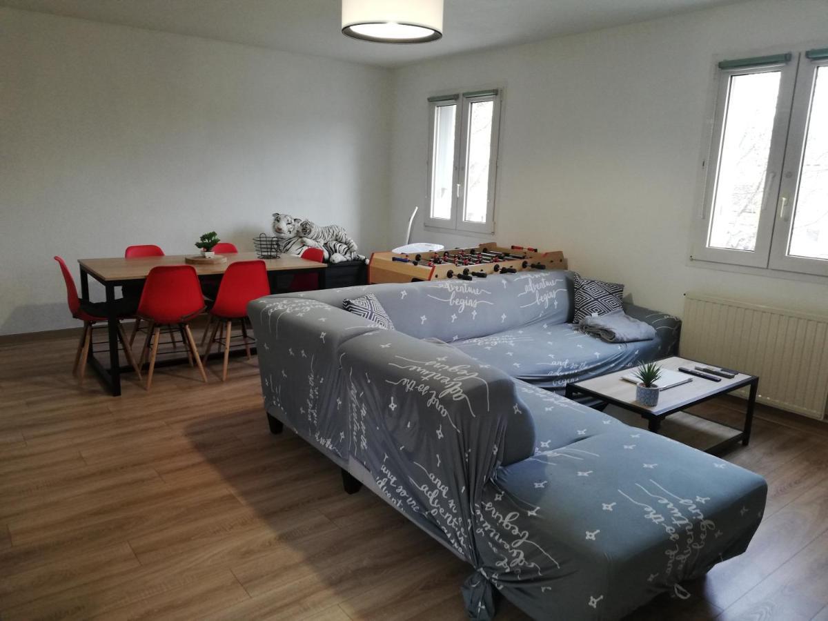 Grand T3 Avec Clim, Parking Et Terrasse Privative - Agen Apartment Екстериор снимка